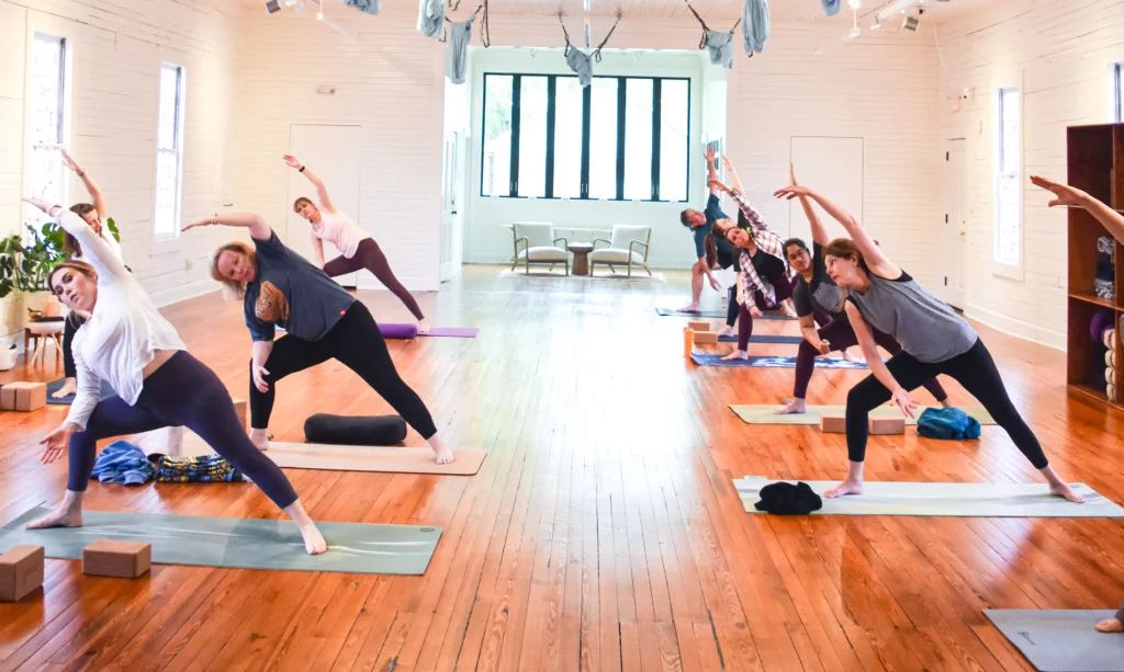 Instructors Light On Yoga Fitness